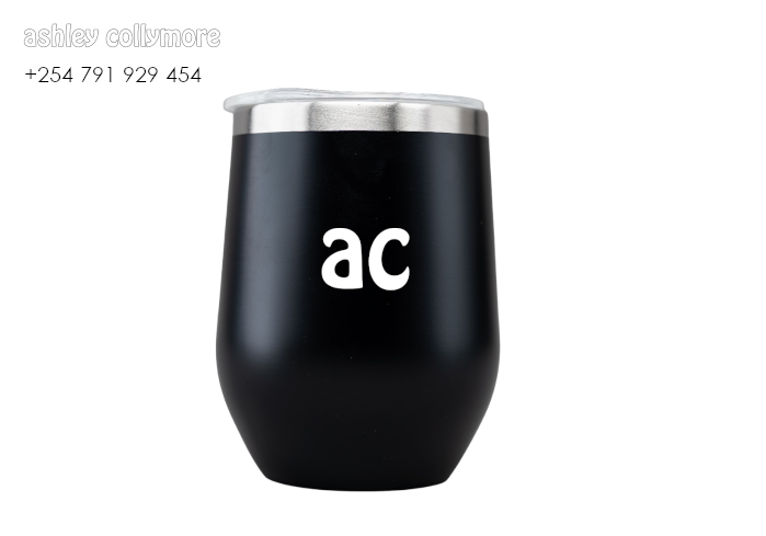 Black Short Tumbler Flask